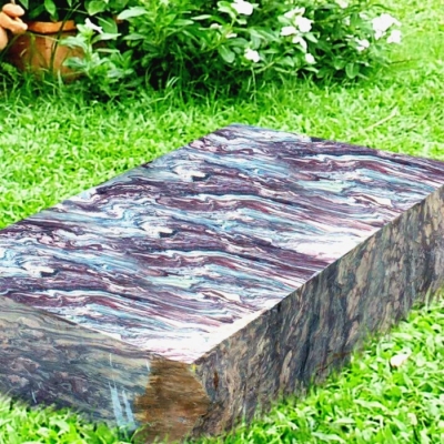SẬP ĐÁ CANXITE VÂN ĐỎ