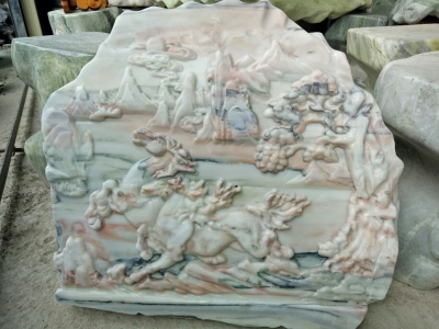 Tranh đá nguyên khối 3 D 