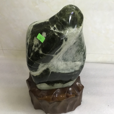 Cây đá toàn ngọc serpenine để bàn làm việc