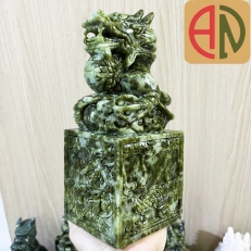 Ấn Rồng Ngọc tự nhiên cao cấp chế tác thủ công
